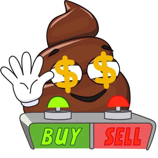 🤑 Стикер «ShitCoin» для Telegram