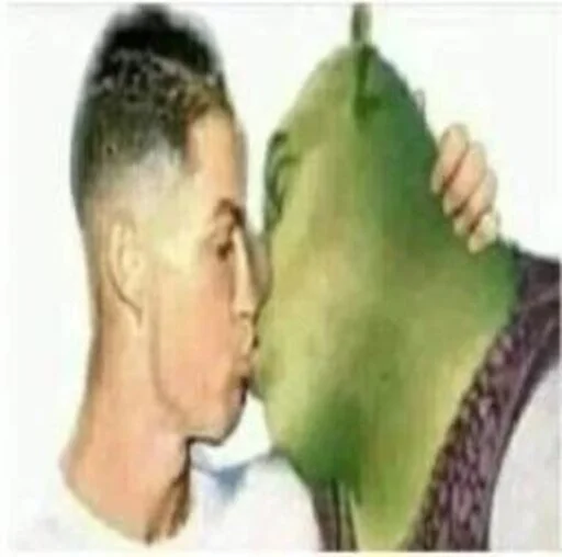 👨‍❤️‍💋‍👨 Стикер «shit memes» для Telegram