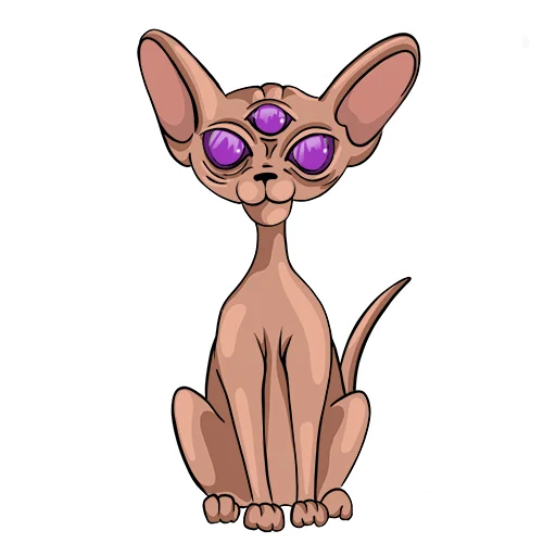 😺 Стикер «Shiva» для Telegram