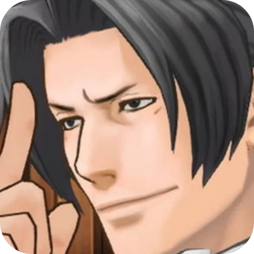 👍 Стикер «Phoenix Wright Ace Attorney» для Telegram