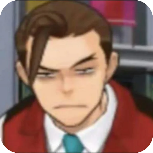 🤲 Стикер «Phoenix Wright Ace Attorney» для Telegram