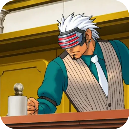 📖 Стикер «Phoenix Wright Ace Attorney» для Telegram