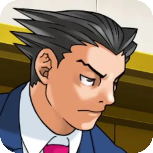 👍 Стикер «Phoenix Wright Ace Attorney» для Telegram