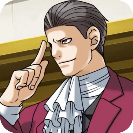 ✋ Стикер «Phoenix Wright Ace Attorney» для Telegram