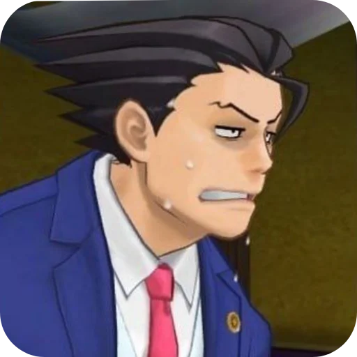 👔 Стикер «Phoenix Wright Ace Attorney» для Telegram
