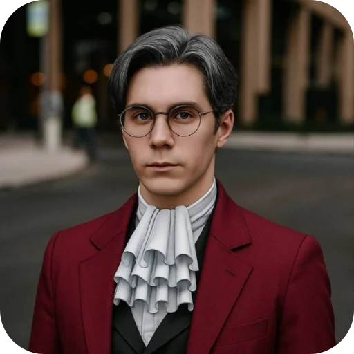 👔 Стикер «Phoenix Wright Ace Attorney» для Telegram