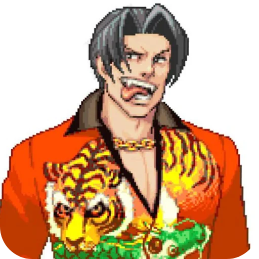 👄 Стикер «Phoenix Wright Ace Attorney» для Telegram