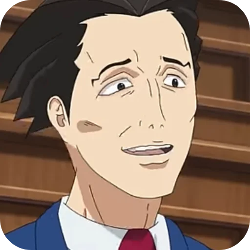 👍 Стикер «Phoenix Wright Ace Attorney» для Telegram