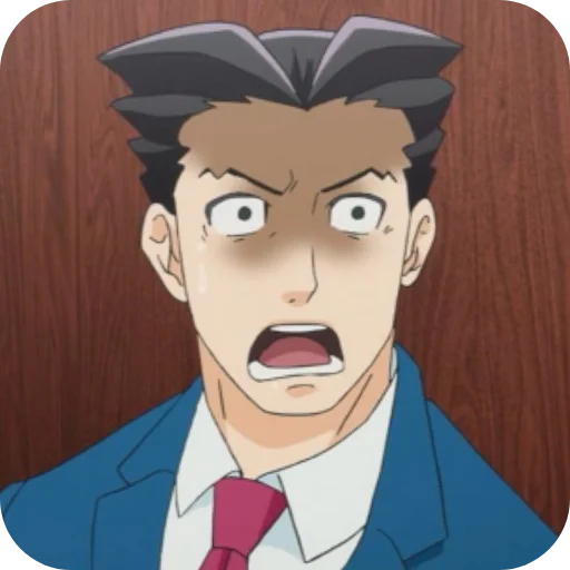 👄 Стикер «Phoenix Wright Ace Attorney» для Telegram