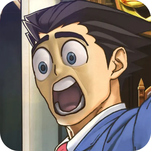 📖 Стикер «Phoenix Wright Ace Attorney» для Telegram