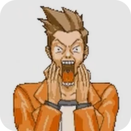 🖼 Стикер «Phoenix Wright Ace Attorney» для Telegram