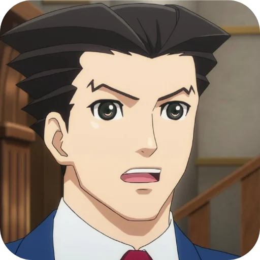 👍 Стикер «Phoenix Wright Ace Attorney» для Telegram