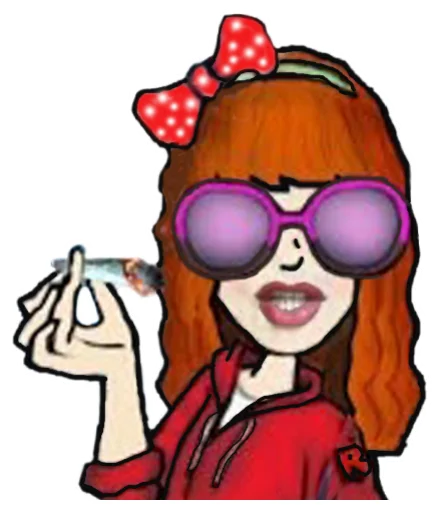 😎 Стикер «Shizoterika» для Telegram