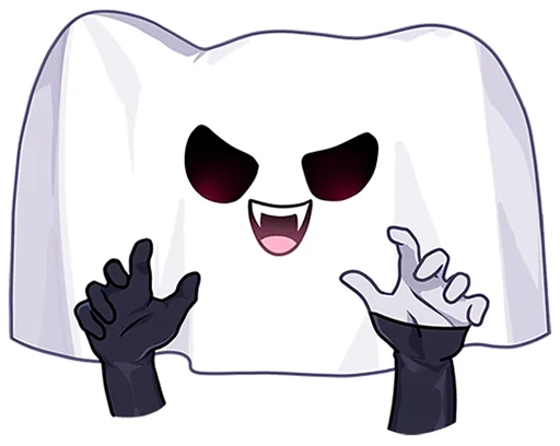 👻 Стикер «Шизу без надписей» для Telegram