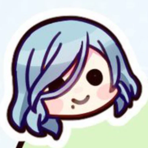 🧊 Стикер «Шизуки Хиномори» для Telegram