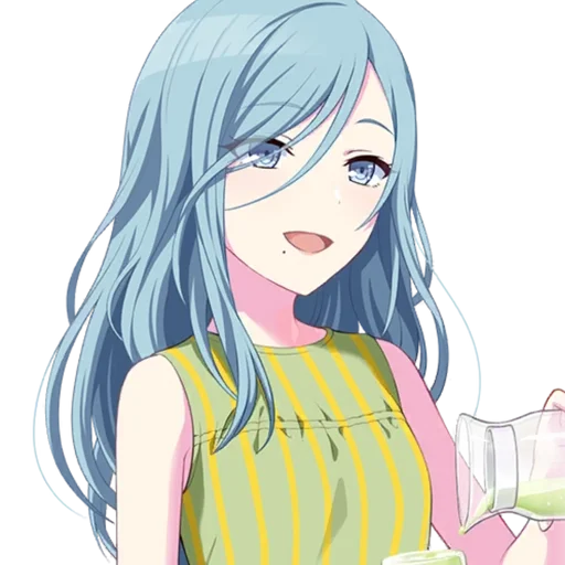 ❄️ Стикер «Шизуки Хиномори» для Telegram