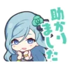 😗 Эмодзи «Шізуку Хіноморі» для Telegram