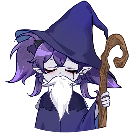 🧙‍♂️ Стикер «Шизу Без Текста» для Telegram