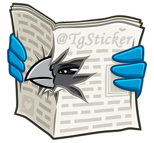 😑 Стикер «Шкет без надписей» для Telegram