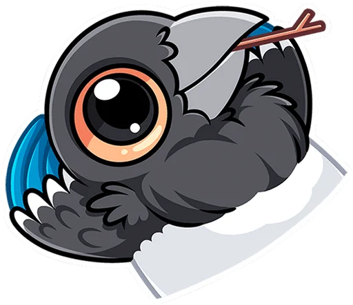 ☺ Стикер «Шкет без надписей» для Telegram