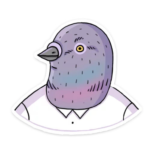🐦 Стикер «ШКЯ» для Telegram