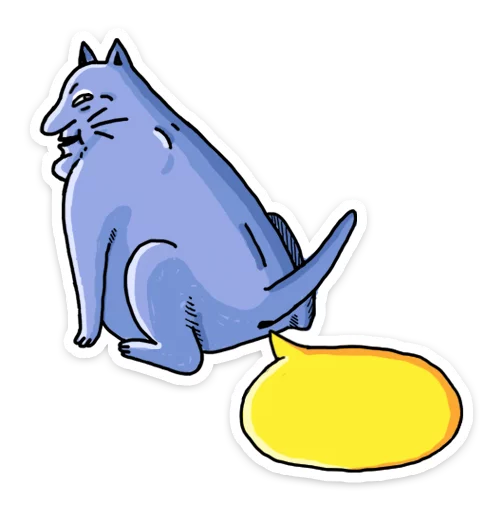 😺 Стикер «ШКЯ» для Telegram