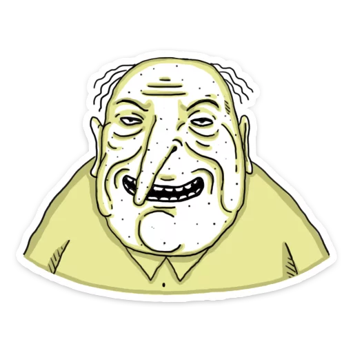 👴 Стикер «ШКЯ» для Telegram