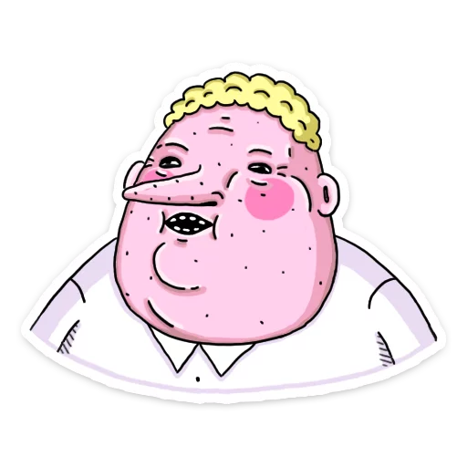 🙂 Стикер «ШКЯ» для Telegram