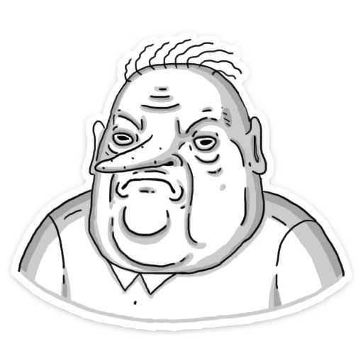 😒 Стикер «ШКЯ» для Telegram
