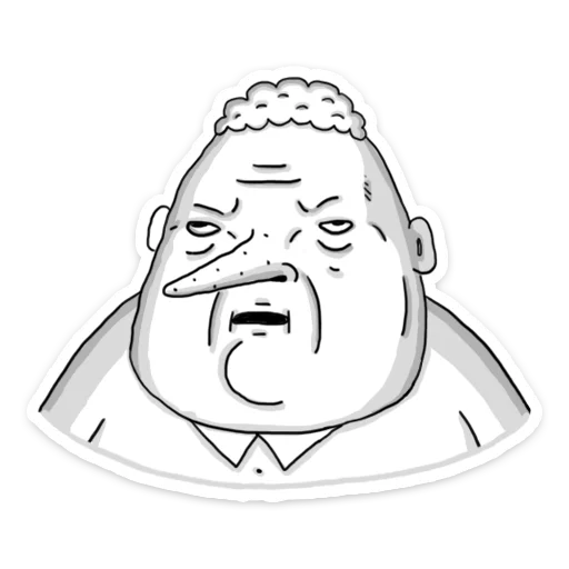 🙄 Стикер «ШКЯ» для Telegram