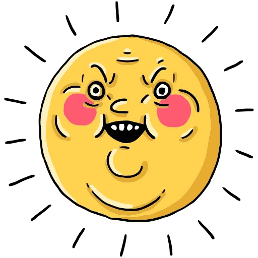 🌞 Эмодзи «ШКЯ» для Telegram