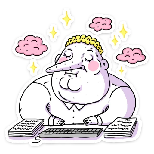 😇 Стикер «ШКЯ ДВА» для Telegram