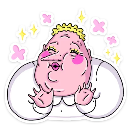 😘 Стикер «ШКЯ ДВА» для Telegram