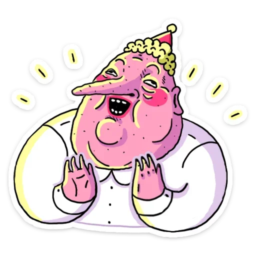 🎉 Стикер «ШКЯ ДВА» для Telegram