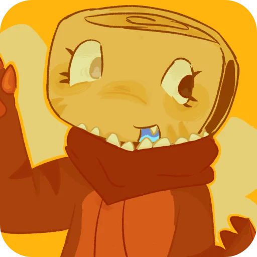 🦖 Стикер «Shelly» для Telegram