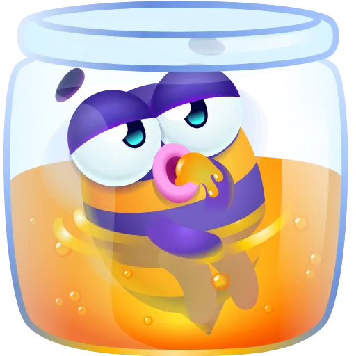 Стикер 15 Шмель Макс
