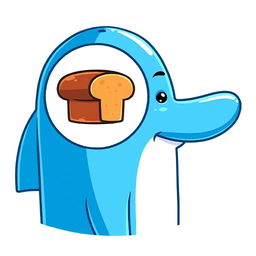 🍞 Стикер «Шнипель» для Telegram