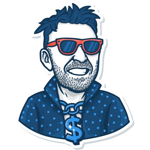 Стикерпак Shnurov is для Telegram