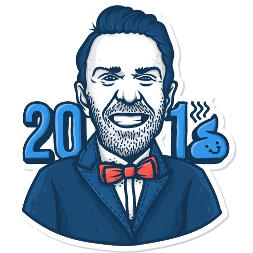 💩 Стикер «Shnurov is» для Telegram