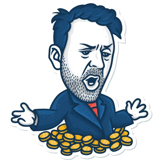 💵 Стикер «Shnurov is» для Telegram