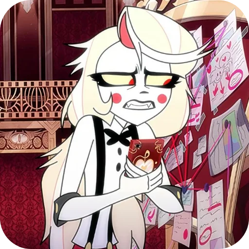 📖 Стикер «Charlie Morningstar» для Telegram