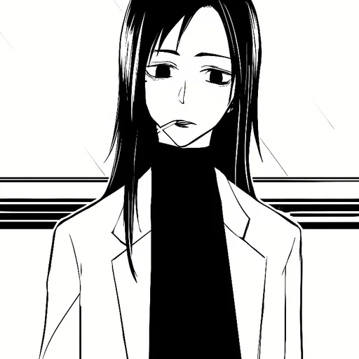 🖤 Стикер «Shoko Ieiri» для Telegram
