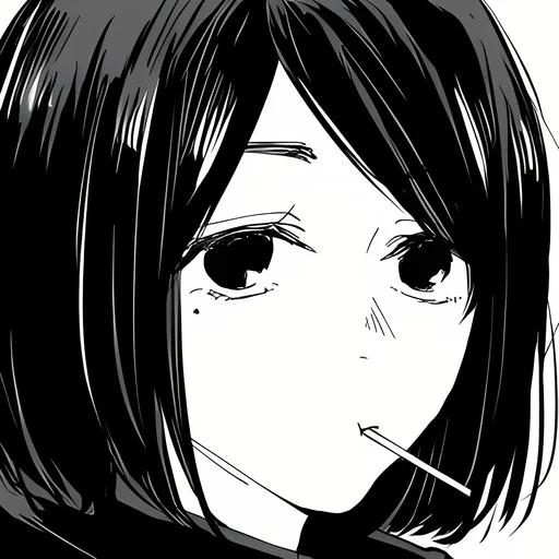 🖤 Стикер «Shoko Ieiri» для Telegram
