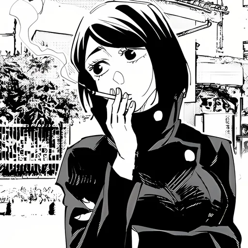 🖤 Стикер «Shoko Ieiri» для Telegram