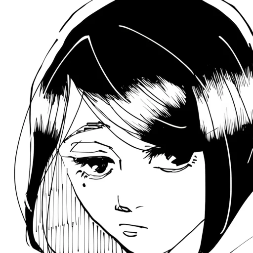 🖤 Стикер «Shoko Ieiri» для Telegram