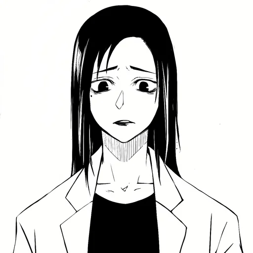 🖤 Стикер «Shoko Ieiri» для Telegram