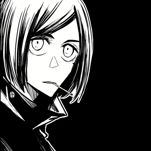 🖤 Стикер «Shoko Ieiri» для Telegram