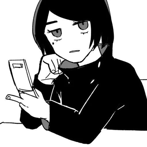 🖤 Стикер «Shoko Ieiri» для Telegram