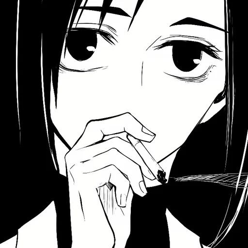 🖤 Стикер «Shoko Ieiri» для Telegram