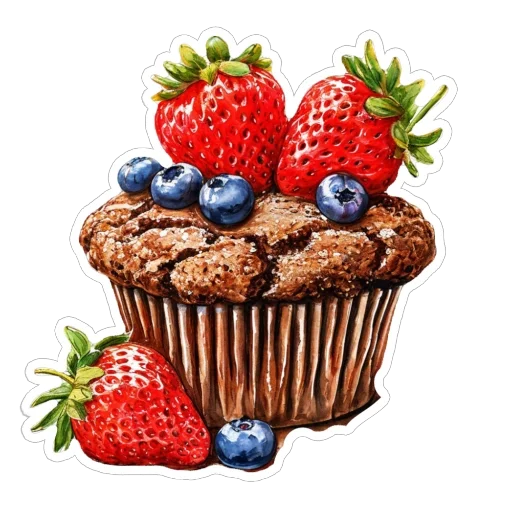 🧁 Стикер «Шоколад» для Telegram